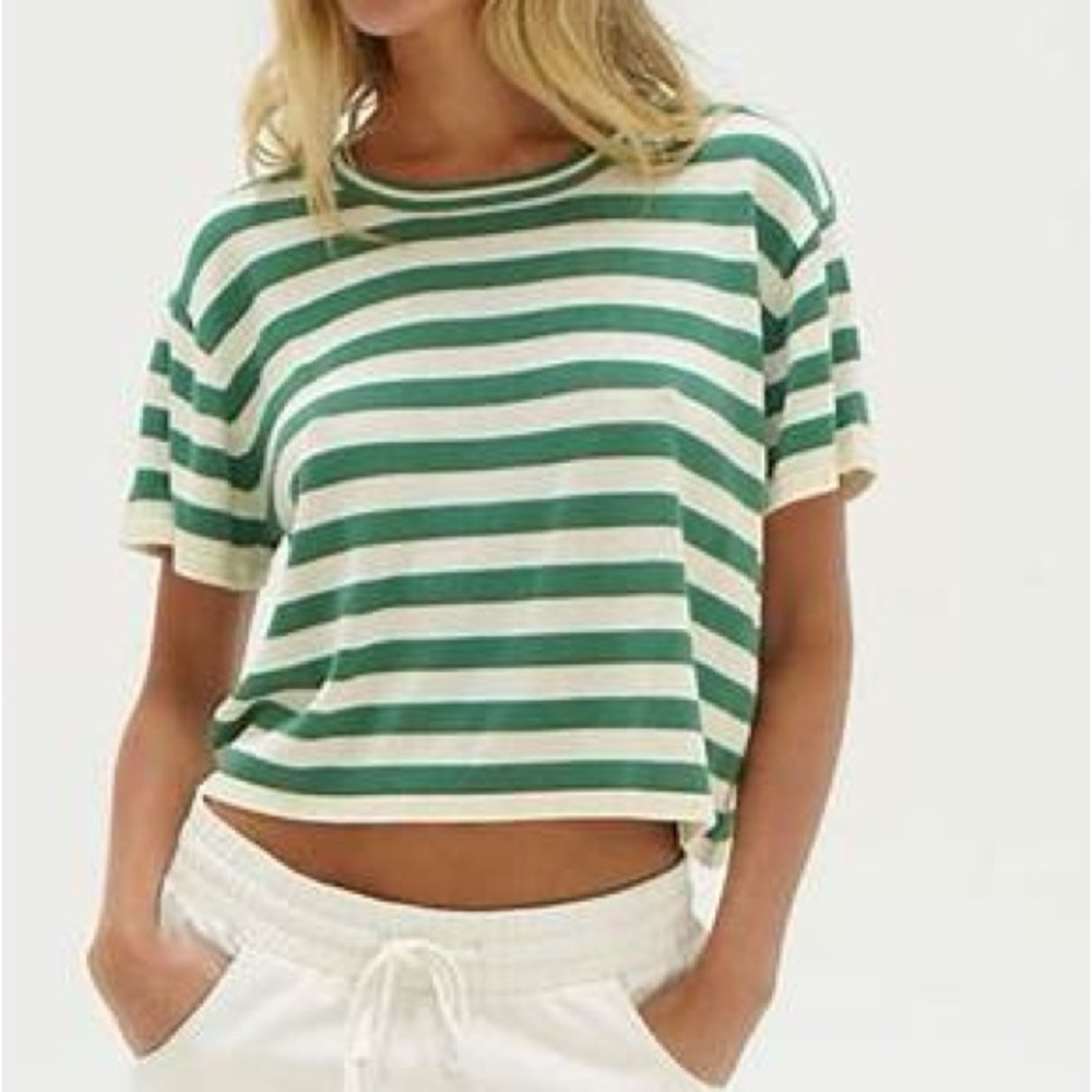 LNA Clothing Kori Striped Knit Top